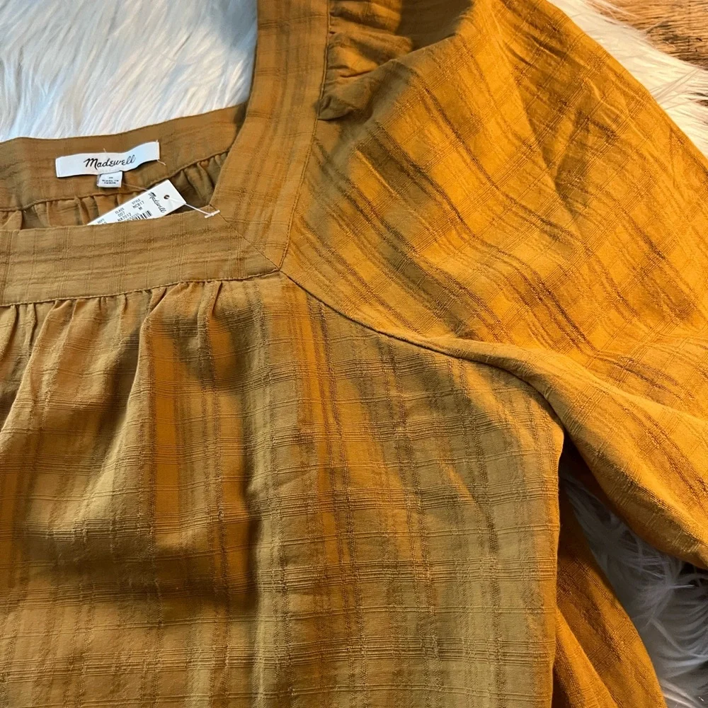 NWT’s Madewell 💯% cotton prairie core, boho chic, bohemian, artsy shirt